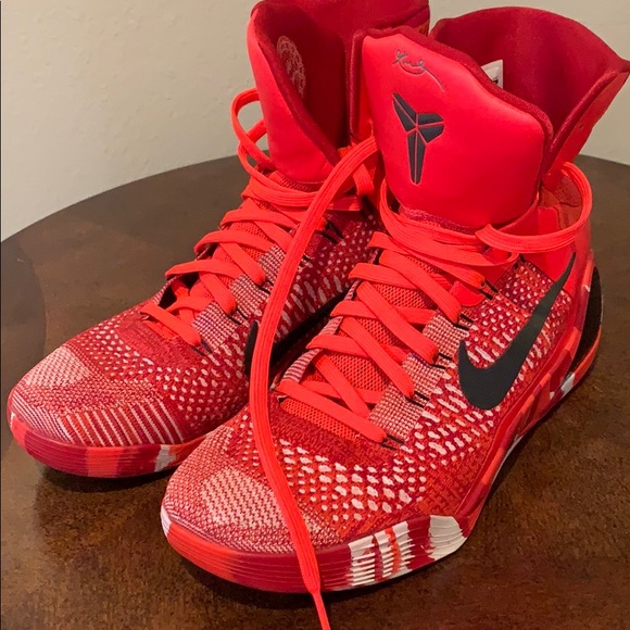 Nike Kobe 9 Elite Christmas Size 9 No box - Picture 1 of 4